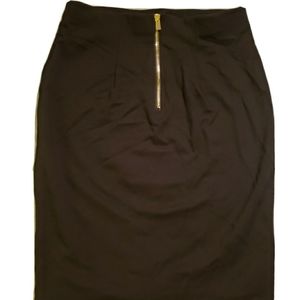 Premise Studio Womens 21.5" length Black Skirt Size 4